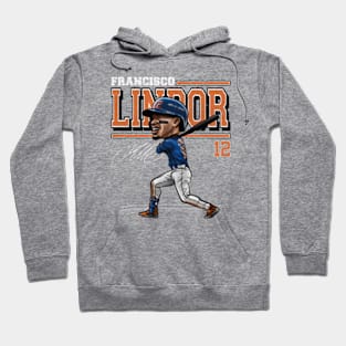 Francisco Lindor New York M Cartoon Hoodie